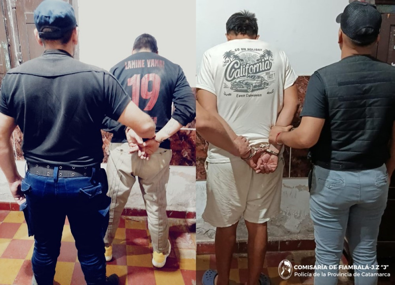 Fiambalá: Secuestran droga y arrestan a dos hombres vinculados con el caso