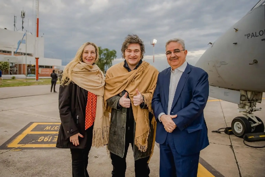 Jalil recibió al presidente en su primera visita oficial a Catamarca