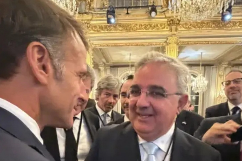 Jalil dialogó con Macron y destacó el potencial de Catamarca